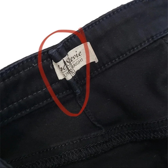 AG Adriano Goldschmied Black The Stevie Pants 26 - Picture 5 of 5